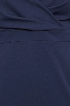 YOURS LONDON Curve Navy Blue Drop Shoulder Wrap Dress 9 YOURS LONDON Curve Navy Blue Drop Shoulder Wrap Dress -JOICY Clothing Shop 01d89ee9 e4c7 4e 162042 ZR