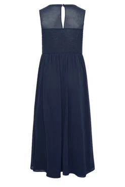 YOURS LONDON Curve Dark Blue Lace Front Chiffon Maxi Dress 11 YOURS LONDON Curve Dark Blue Lace Front Chiffon Maxi Dress -JOICY Clothing Shop 0802fee4 afad 49 161889 Y