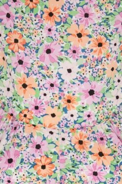 YOURS PETITE Curve Pink Floral Print Tea Dress -JOICY Clothing Shop 096280d3 6c96 42 174568 Z