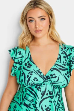 YOURS Curve Turquoise Green Animal Print Tummy Control Swim Dress 8 YOURS Curve Turquoise Green Animal Print Tummy Control Swim Dress -JOICY Clothing Shop 0b7cbf0a ccce 45 150301 D