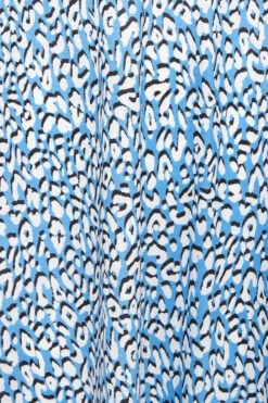 YOURS PETITE Curve Blue & White Animal Print Midi Dress -JOICY Clothing Shop 0b8a1fad aa4f 41 174597 z