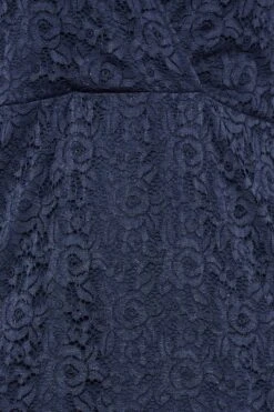 YOURS LONDON Navy Blue Lace Wrap Dress -JOICY Clothing Shop 11942131 e90a 4e 162183 Z