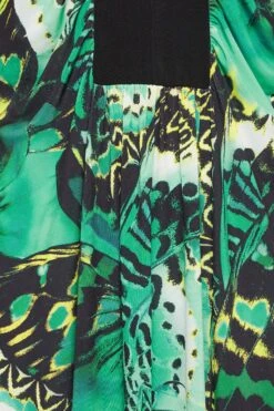 YOURS LONDON Curve Green Butterfly Print Maxi Dress -JOICY Clothing Shop 169b7959 3c02 49 162185 Z