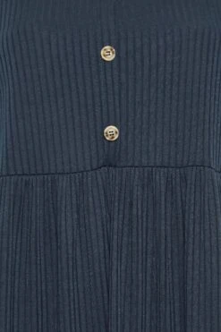 LIMITED COLLECTION Curve Blue Ribbed Square Neck Midi Dress -JOICY Clothing Shop 19517e17 839a 4a 215630 Z