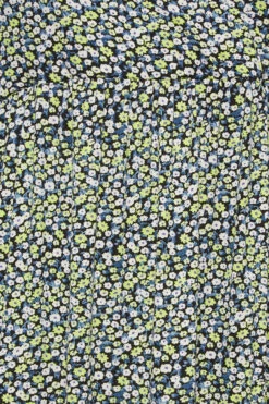 YOURS Curve Blue Floral Ditsy Print Maxi Wrap Dress -JOICY Clothing Shop 19702af8 5812 4c 301897 Z