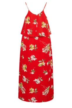 YOURS LONDON Curve Red Floral Overlay Maxi Dress -JOICY Clothing Shop 1d6bdc70 e9a8 41 161944 Y