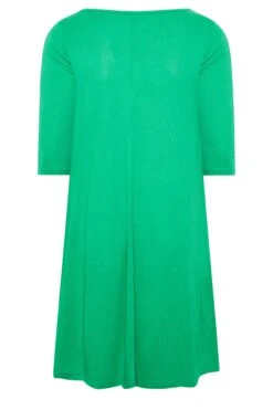 YOURS Curve Green Drape Pocket Dress -JOICY Clothing Shop 1ffe3f4d 630a 4a 301912 Y