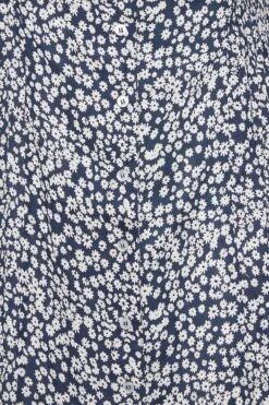 YOURS Curve Navy Blue Ditsy Print Tea Dress -JOICY Clothing Shop 20053b8b 84e8 48 137442 Z