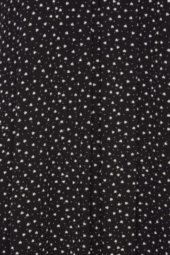 YOURS Curve Black Ditsy Heart Print Maxi Dress -JOICY Clothing Shop 259644a4 33a8 4d 302054 Z