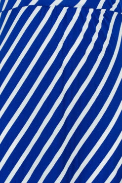 YOURS Curve Blue Stripe Swing Maxi Dress -JOICY Clothing Shop 25cfb994 3406 42 301020 Z