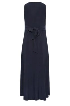 YOURS LONDON Curve Navy Blue Knot Front Maxi Dress -JOICY Clothing Shop 2c526598 e762 46 162140 Y