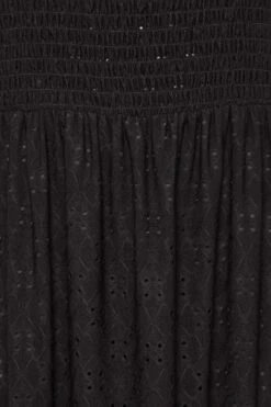 YOURS Curve Black Shirred Broderie Anglaise Midaxi Dress 9 YOURS Curve Black Shirred Broderie Anglaise Midaxi Dress -JOICY Clothing Shop 2e04f75e 6993 4d 137540 Z