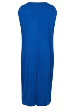 YOURS Curve Cobalt Blue Double Layered Midi Dress -JOICY Clothing Shop 31d5f26c 5d86 48 301853 Y