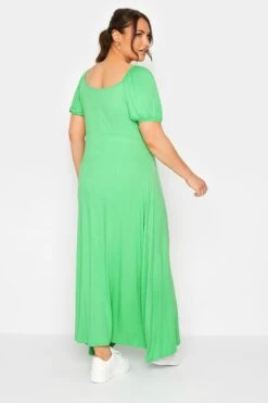 LIMITED COLLECTION Curve Green Wrap Maxi Dress 7 LIMITED COLLECTION Curve Green Wrap Maxi Dress -JOICY Clothing Shop 3481a13b 8cad 49 215815 C