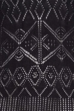 YOURS Curve Black Crochet Midaxi Dress -JOICY Clothing Shop 34a66415 fbaa 4f 192857 Z