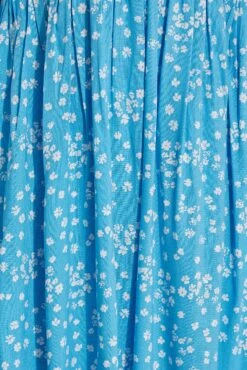 LIMITED COLLECTION Curve Blue Ditsy Wrap Dress 7 LIMITED COLLECTION Curve Blue Ditsy Wrap Dress -JOICY Clothing Shop 34bc43e1 1cfd 44 214398 Y