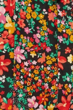 LIMITED COLLECTION Curve Black Floral Strappy Wrap Dress -JOICY Clothing Shop 35487c2a 8ea7 46 215498 Z