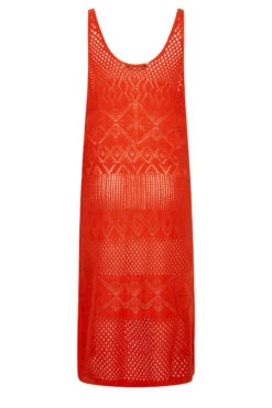 YOURS Curve Red Crochet Midaxi Dress -JOICY Clothing Shop 36408921 221a 4d 192856 Y
