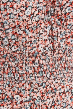 Curve White & Orange Ditsy Print Bardot Maxi Dress -JOICY Clothing Shop 3b4efc17 0ec1 45 137134 Z