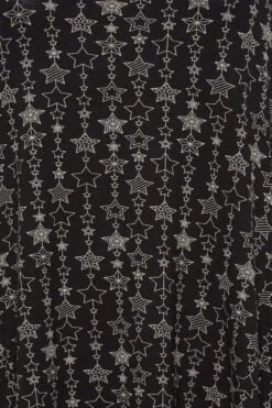 YOURS Curve Black Star Print Drape Pocket Mini Dress 9 YOURS Curve Black Star Print Drape Pocket Mini Dress -JOICY Clothing Shop 4569b5a3 e97d 46 301909 Z