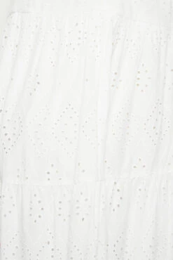 BUMP IT UP MATERNITY Curve White Broderie Anglaise Tiered Midi Dress -JOICY Clothing Shop 4f90e30f 8053 42 158399 Z