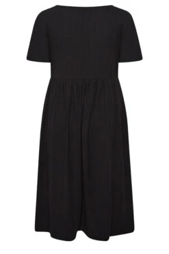 LIMITED COLLECTION Curve Black Ribbed Square Neck Midi Dress 11 LIMITED COLLECTION Curve Black Ribbed Square Neck Midi Dress -JOICY Clothing Shop 5726b7e6 4018 4c 215601 Y