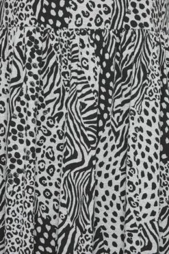 YOURS Curve Grey Mixed Animal Print Midi Smock Dress -JOICY Clothing Shop 59048f52 dcaf 46 137562 Z