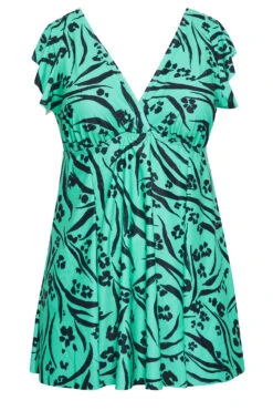 YOURS Curve Turquoise Green Animal Print Tummy Control Swim Dress 10 YOURS Curve Turquoise Green Animal Print Tummy Control Swim Dress -JOICY Clothing Shop 5a7b7f3f 9cf7 40 150301 X