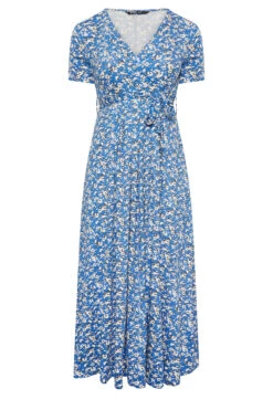YOURS Curve Blue Ditsy Print Maxi Dress 11 YOURS Curve Blue Ditsy Print Maxi Dress -JOICY Clothing Shop 5aead9c2 aabc 48 302060 X