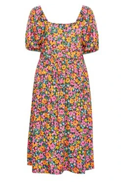 LIMITED COLLECTION Curve Yellow Floral Midaxi Dress 11 LIMITED COLLECTION Curve Yellow Floral Midaxi Dress -JOICY Clothing Shop 5cfddd96 e14c 43 215829 Y