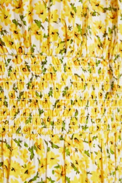 Curve Yellow Floral Print Bardot Maxi Dress 9 Curve Yellow Floral Print Bardot Maxi Dress -JOICY Clothing Shop 63b6997e c5a1 4b 137100 Z