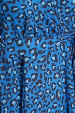 YOURS LONDON Curve Blue Leopard Print Wrap Dress -JOICY Clothing Shop 67df7ada 9b08 4b 161731 Z