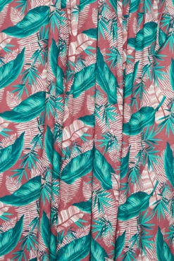 YOURS Curve Pink Leaf Print Maxi Wrap Dress 9 YOURS Curve Pink Leaf Print Maxi Wrap Dress -JOICY Clothing Shop 6fda4ebd 4fb5 4c 302160 Z