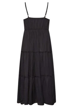 LIMITED COLLECTION Curve Black Crochet Tiered Midaxi Dress 11 LIMITED COLLECTION Curve Black Crochet Tiered Midaxi Dress -JOICY Clothing Shop 72809853 59c9 4c 215581 Y