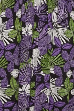 YOURS Curve Purple & Green Leaf Print Maxi Dress -JOICY Clothing Shop 72e8c19c d46f 4e 301609 Z