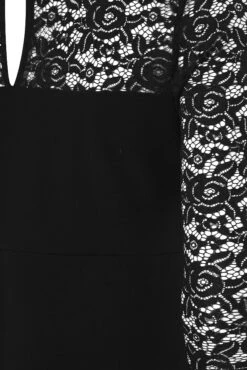 YOURS LONDON Curve Black Lace Sweetheart Midi Dress -JOICY Clothing Shop 7fb26711 6ba0 44 162027 Z