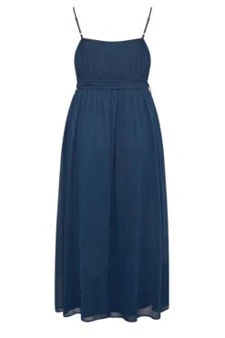 YOURS LONDON Curve Navy Blue Ruffle Wrap Dress 11 YOURS LONDON Curve Navy Blue Ruffle Wrap Dress -JOICY Clothing Shop 82422739 3d79 4c 161886 Y