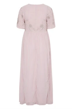 LUXE Curve Pink Floral Hand Embellished Maxi Dress -JOICY Clothing Shop 85d8a947 a7b6 4d 161158 Y