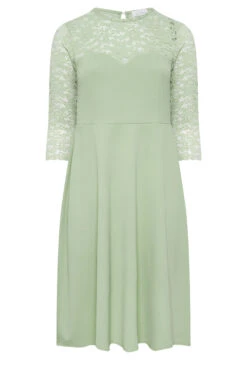 YOURS LONDON Curve Sage Green Lace Sweetheart Midi Dress 10 YOURS LONDON Curve Sage Green Lace Sweetheart Midi Dress -JOICY Clothing Shop 89fdf3f0 89fd 4b 162213 X
