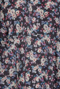 YOURS Curve Black Ditsy Print Side Split Midi Dress -JOICY Clothing Shop 8db19ea3 3542 4c 173812 Z