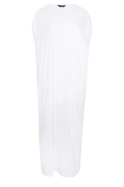 YOURS Curve White Double Layered Midi Dress -JOICY Clothing Shop 94324d5f 9da5 48 302166 X