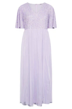 LUXE Curve Lilac Purple Sequin Hand Embellished Maxi Dress -JOICY Clothing Shop 94b21aa1 f8a3 43 161154 FR