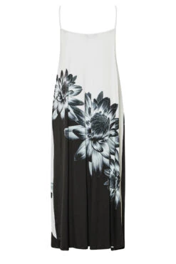 YOURS Curve White Floral Print Colour Block Maxi Dress -JOICY Clothing Shop 968c3045 2c94 4a 301028 Y