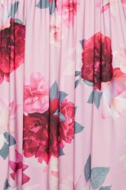 YOURS LONDON Curve Pink Floral Shirred Maxi Dress 11 YOURS LONDON Curve Pink Floral Shirred Maxi Dress -JOICY Clothing Shop 9be60779 6148 4d 162124 Z