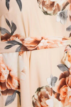 YOURS LONDON Curve Pink Floral Mesh Panel Skater Dress -JOICY Clothing Shop 9e42e655 a4d4 48 161453 Z