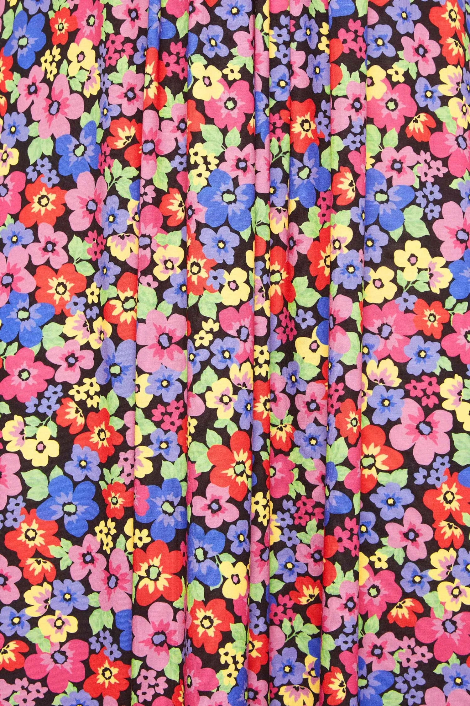 LIMITED COLLECTION Curve Black & Pink Floral Wrap Maxi Dress 4 LIMITED COLLECTION Curve Black & Pink Floral Wrap Maxi Dress - Image 4