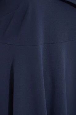 YOURS LONDON Curve Navy Blue Bardot High Low Midi Dress -JOICY Clothing Shop a4b14829 601f 49 162087 Z