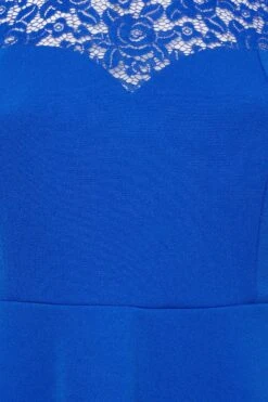 YOURS LONDON Curve Royal Blue Lace Sweetheart Midi Dress -JOICY Clothing Shop a5a8eb94 92a1 4b 162214 Z