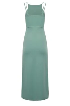 YOURS PETITE Curve Sage Green Split Hem Maxi Dress 11 YOURS PETITE Curve Sage Green Split Hem Maxi Dress -JOICY Clothing Shop a6f15413 1dae 43 174531 Y