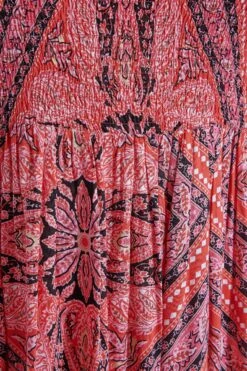 YOURS Curve Pink Paisley Print Bardot Maxi Dress -JOICY Clothing Shop ac015060 3e23 49 137106 Z